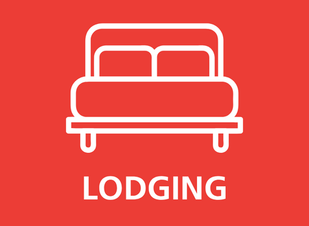 Lodging info button