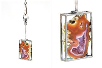 Fentz.Pendant with Geode
